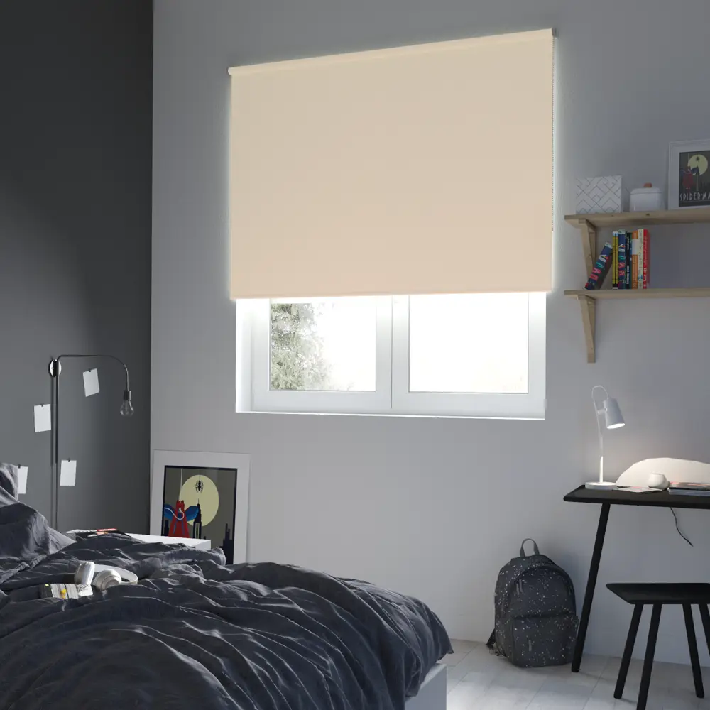 Штора рулонная блэкаут Inspire Belem 180x175 см светло-бежевая Trench 6 82689416 STLM-2030541 - Вид №7
