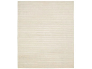 Шерстяной однотонный прямоугольный ковер ручной работы