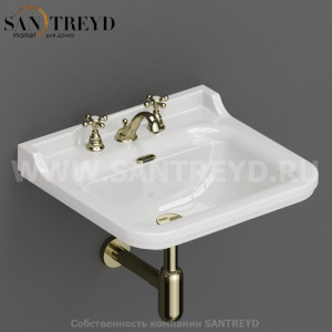 4140K2 Пьедестал для раковины прямоугольная Kerasan  белая