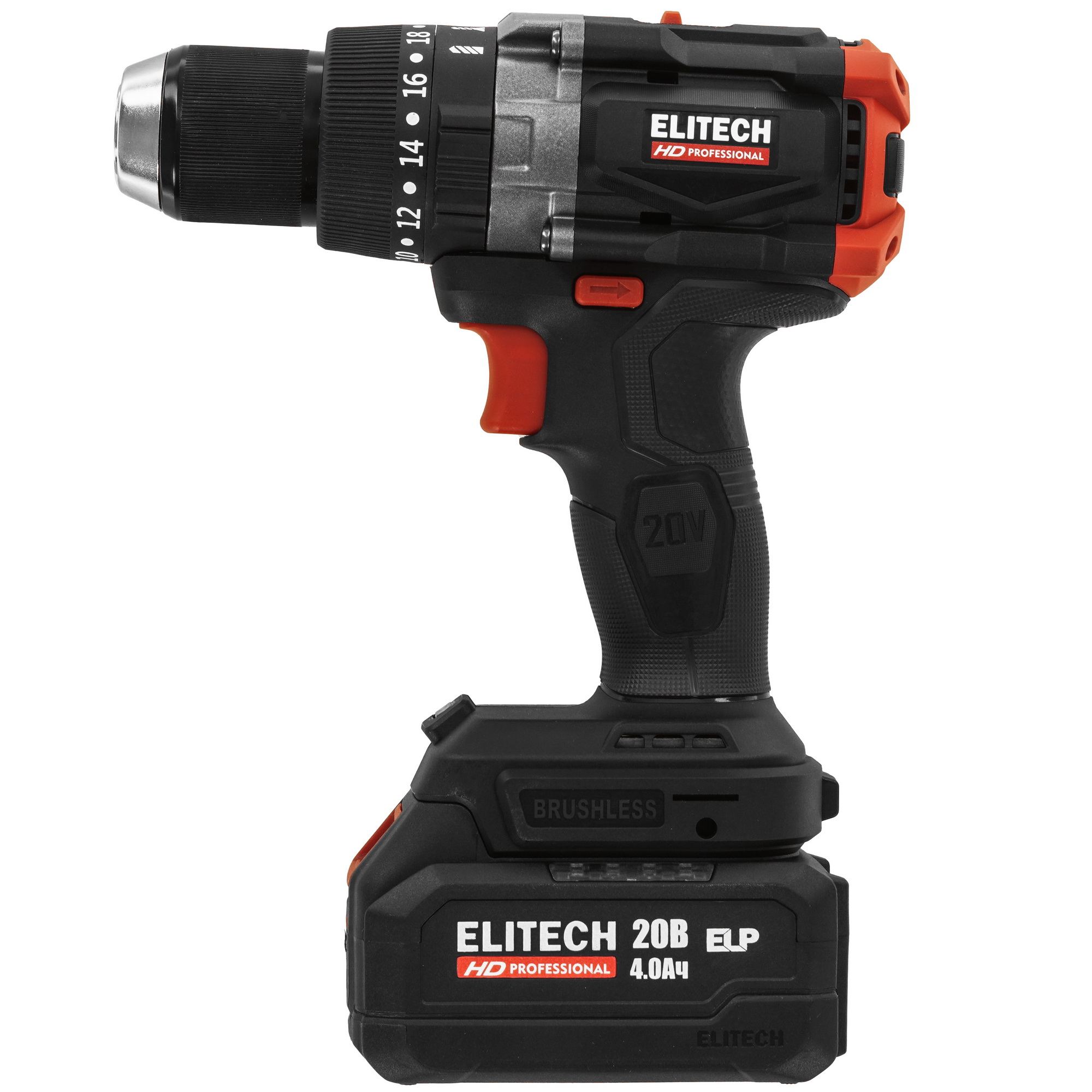 Дрель-шуруповерт Elitech CD 20BL2 9130086 STDN-0013577