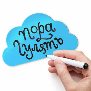 Магнит для записей "Облако" Melompo MELOMPO  00-3871405 Голубой