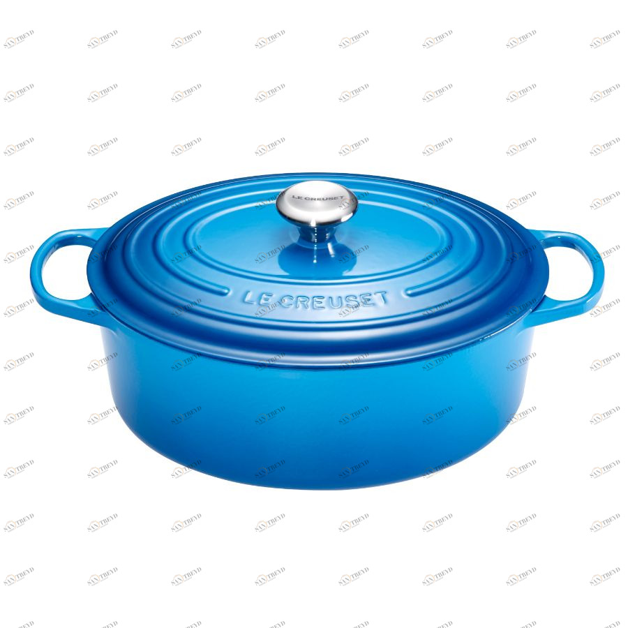 Утятница чугунная Le Creuset, Ø27 см, голубая 21178272002430