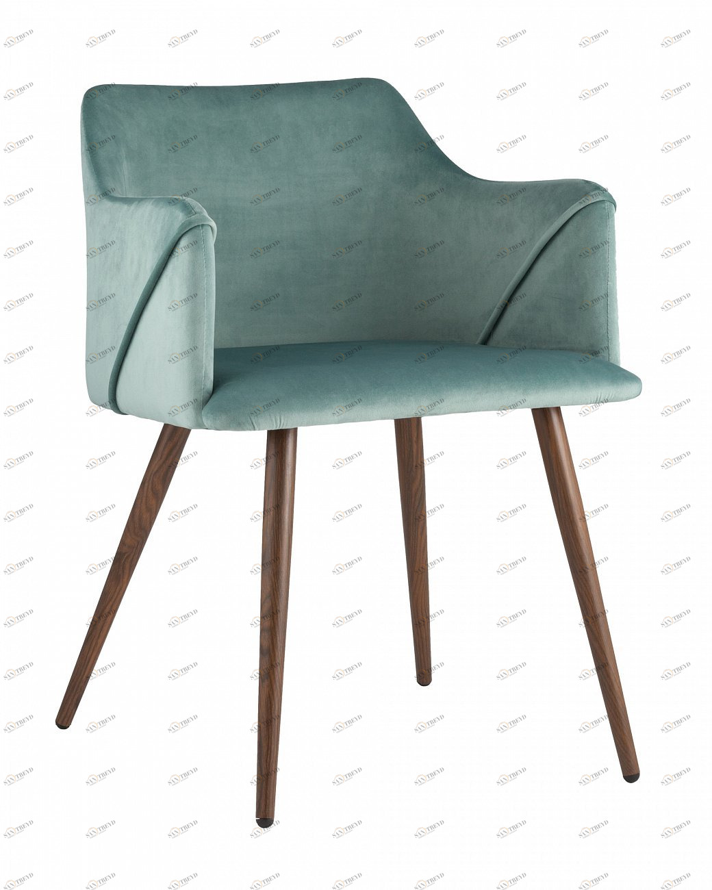 Стул со спинкой голубой "Монарх" STOOL GROUP ДИЗАЙНЕРСКИЕ, ИНТЕРЬЕРНЫЕ 00-3946216 Голубой;зеленый 