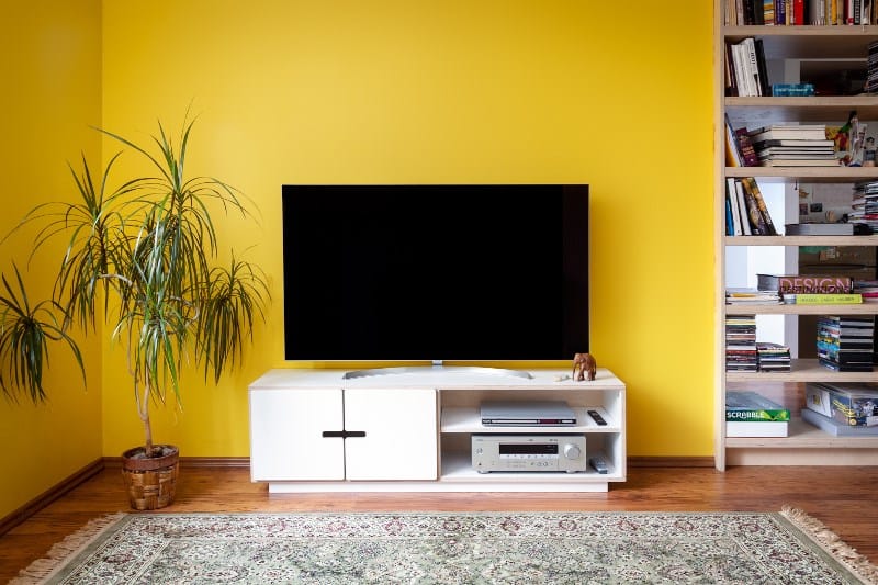 Шкаф для телевизора из фанеры с распашными дверцами Radis ARCH-00050382 - Вид №1