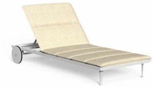 Talenti Садовая кушетка из ткани Recliner на колесиках Cruise alu Crualulet