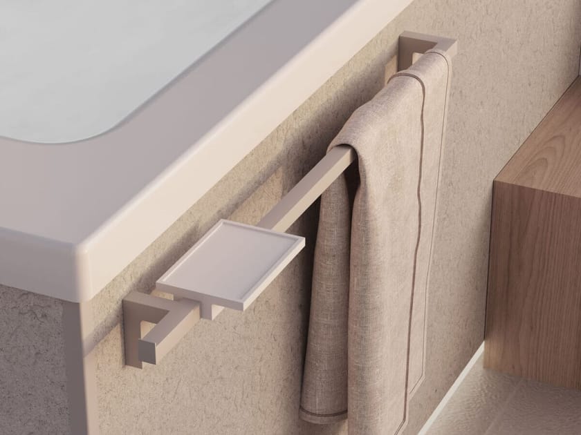 Окрашенный металлический держатель для полотенец DISENIA Porta asciugamani ARCH-00099857