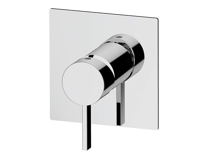 Однорычажный встраиваемый смеситель для ванны с одним отверстием Remer Rubinetterie Метрика ARCH-00022395