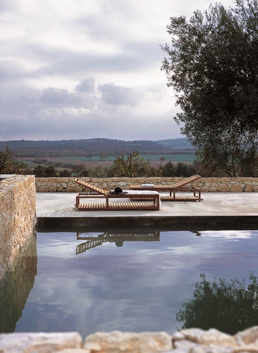 RODA Садовая кушетка из тика на колесиках Network sun-id-1363939 - Вид №5