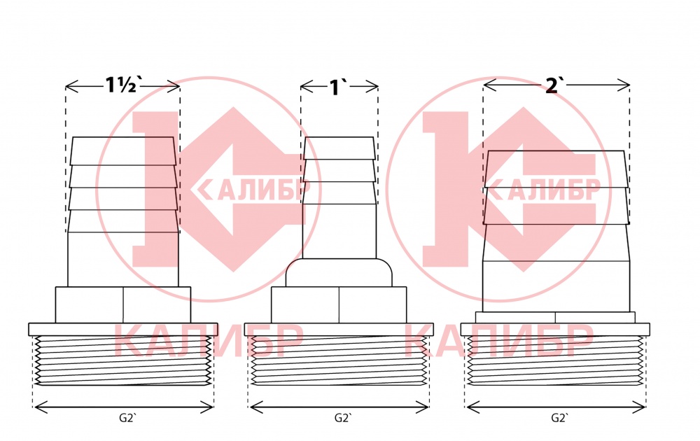 44914 Калибр Насос погружной фекальный НПЦ- 1350НФ  - Вид №3