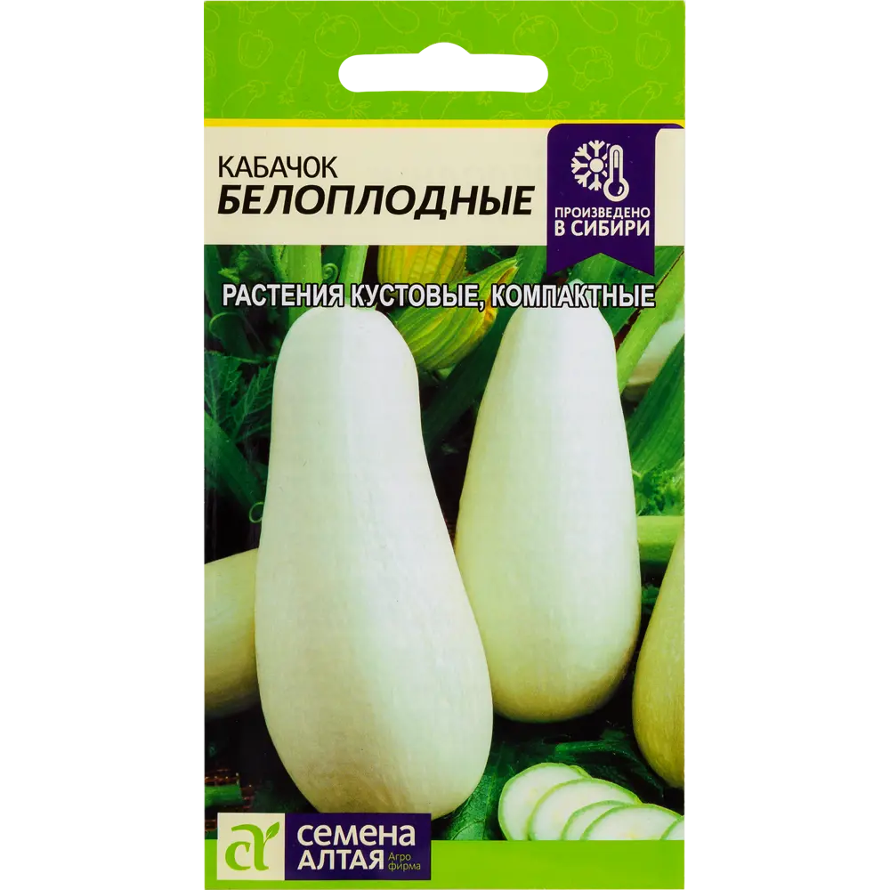 Семена Кабачок Белоплодный 14381676 STLM-2134634 Santreyd 