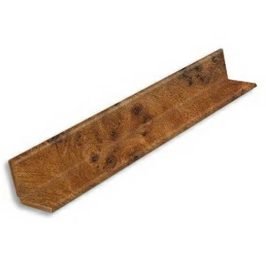 Уголок для МДФ Панели Профиль-Лайн Орех темный глянец 2600х45х6мм