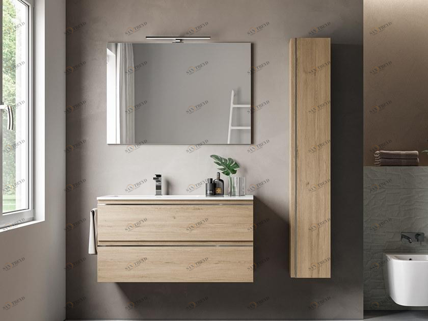 Ideagroup Подвесная тумба под умывальник с ящиками System sun-id-1349278