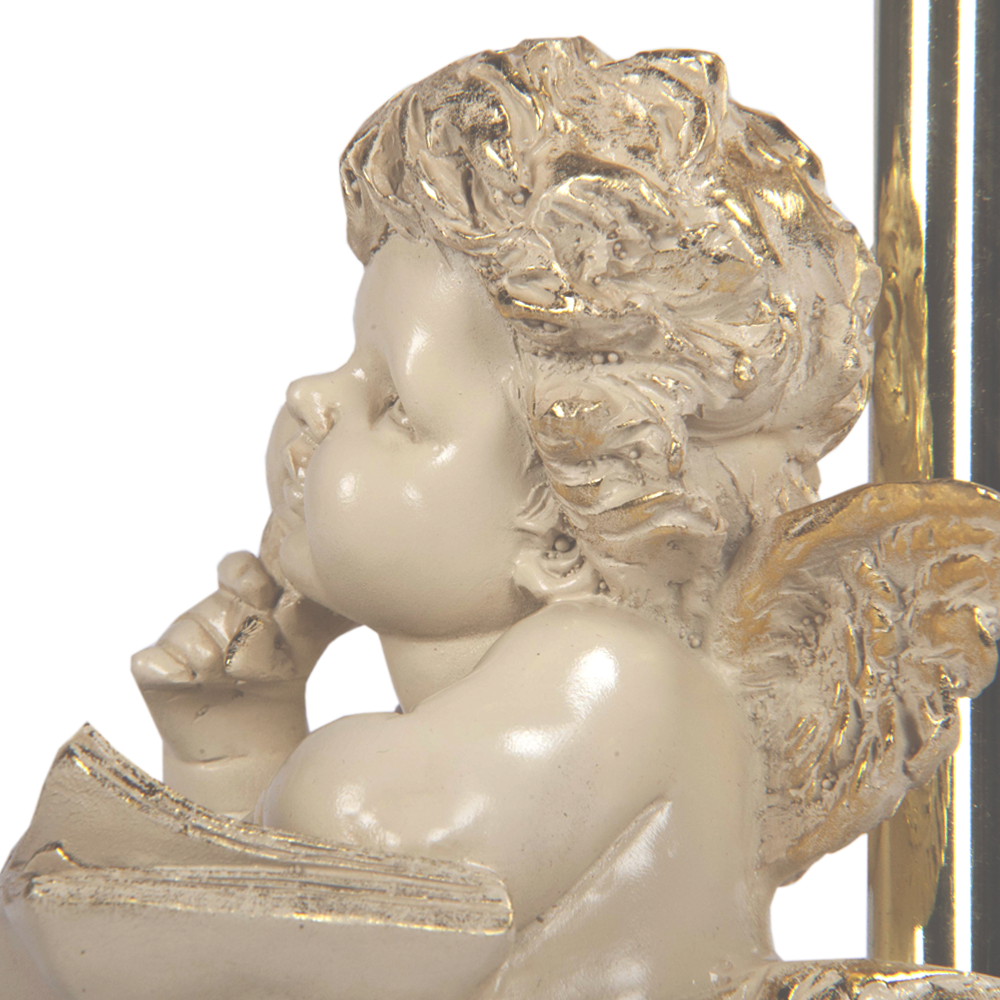 32089,34001 Настольная лампа Ангел Поэт Айвори Мадлен Поталь BOGACHO 4627138210901, 4627138150801 - Вид №8