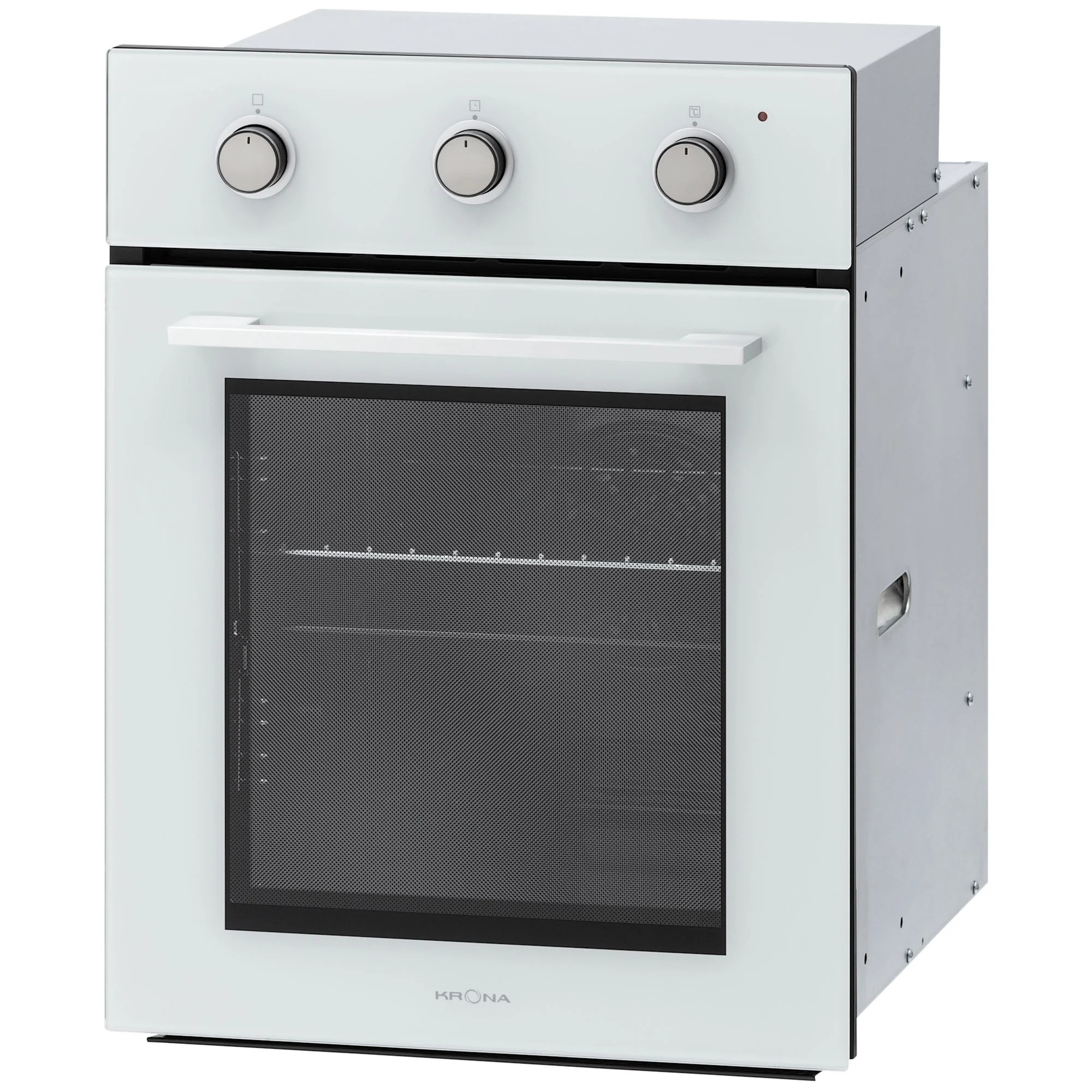 9138443 Электрический духовой шкаф KRONA LYRA 45 WH белый KRONA1 STDN-0020796 - Вид №2