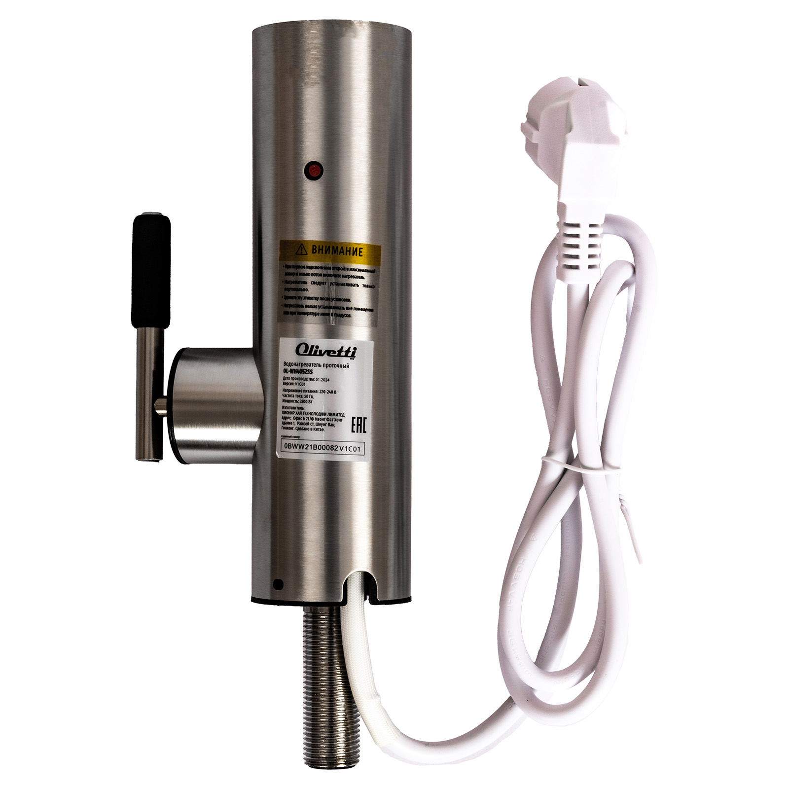 9112062 Водонагреватель Olivetti OL-WH4052SS STDN-0113762 - Вид №4