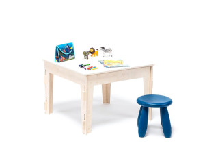 Прямоугольный стол из березы