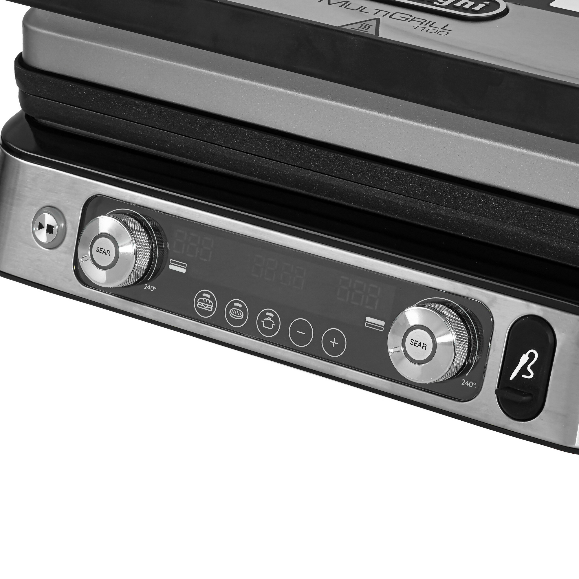 9903825 Гриль DeLonghi CGH 1112DP серый STDN-0077291 - Вид №4