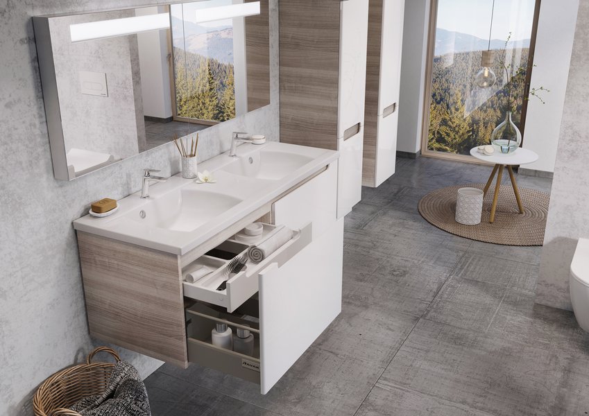 XJD01113000 Подвесная раковина настенная овальная Ravak  белая  - Вид №2