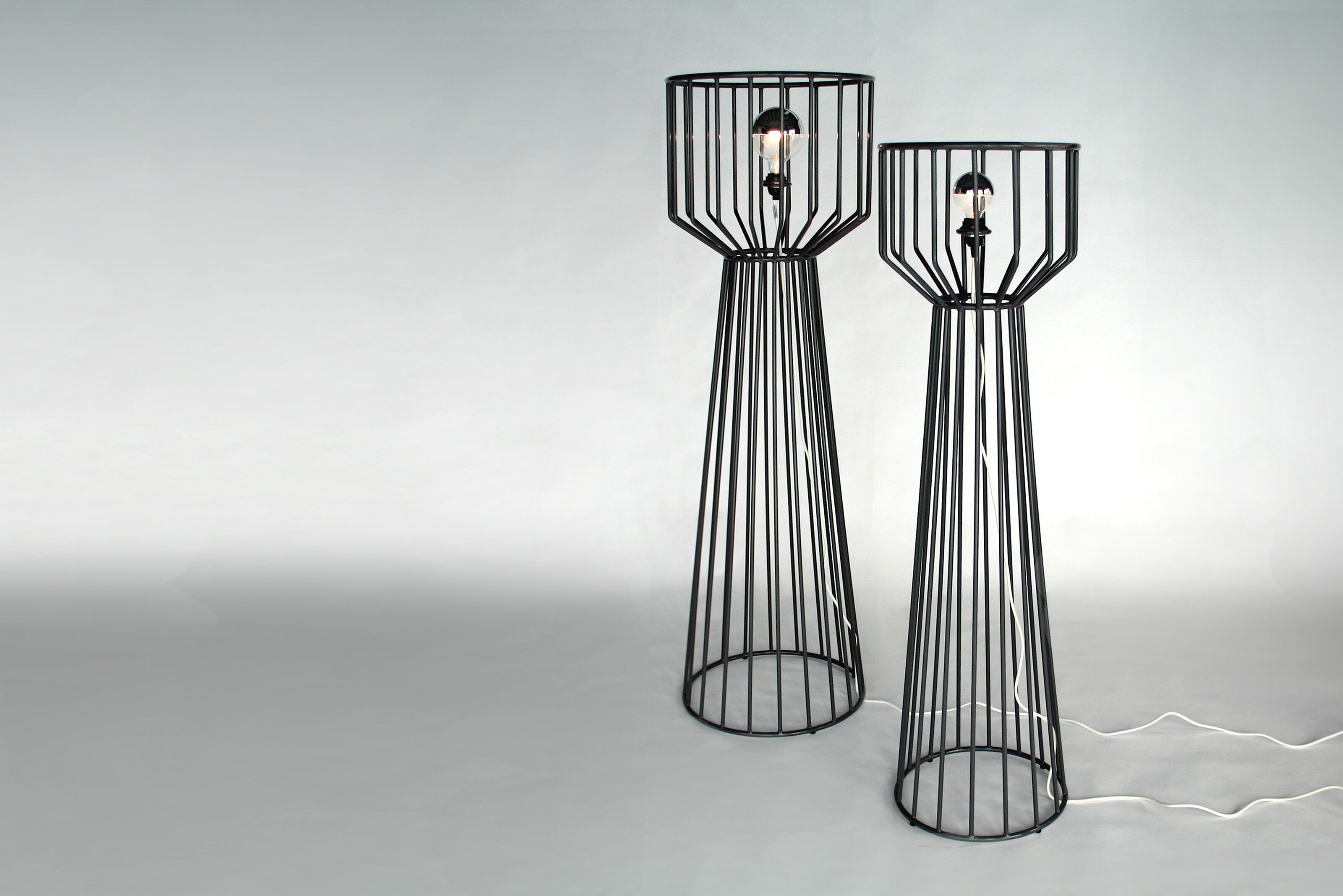 Стальной торшер Phase Design Wired ARCH-00032482 - Вид №2