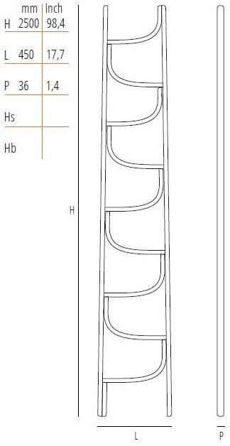 Wiener GTV Design Вешалка для журналов / вешалка для полотенец из массива дерева sun-id-1399343 - Вид №8