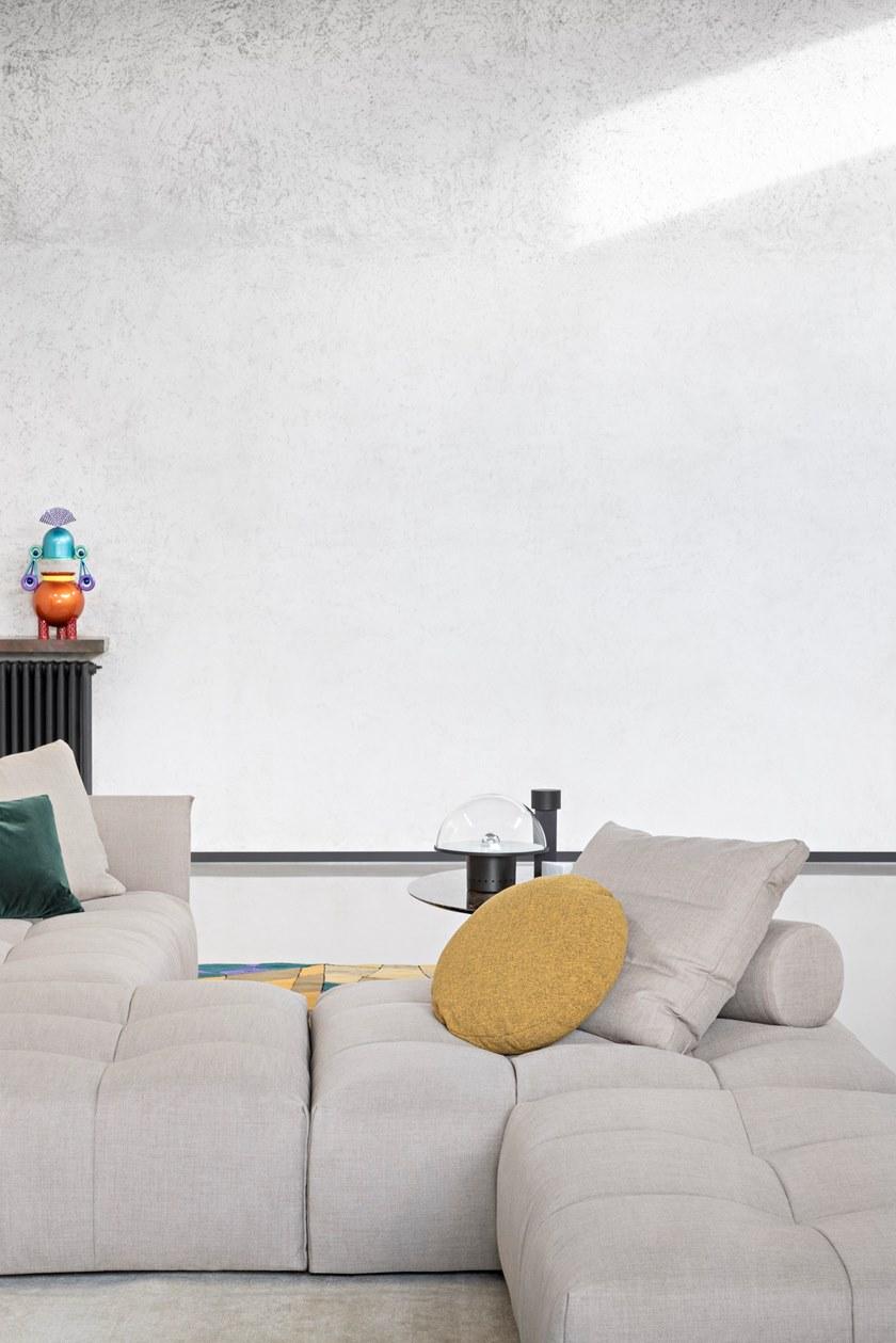 Saba Italia Секционный диван со съемным чехлом из ткани Pixel sun-id-1386988 - Вид №11