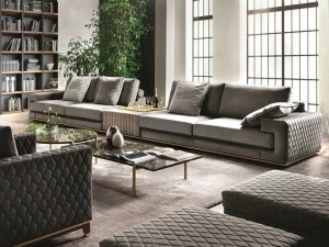 Former In Italia Модульный диван в бархате Visconti plus