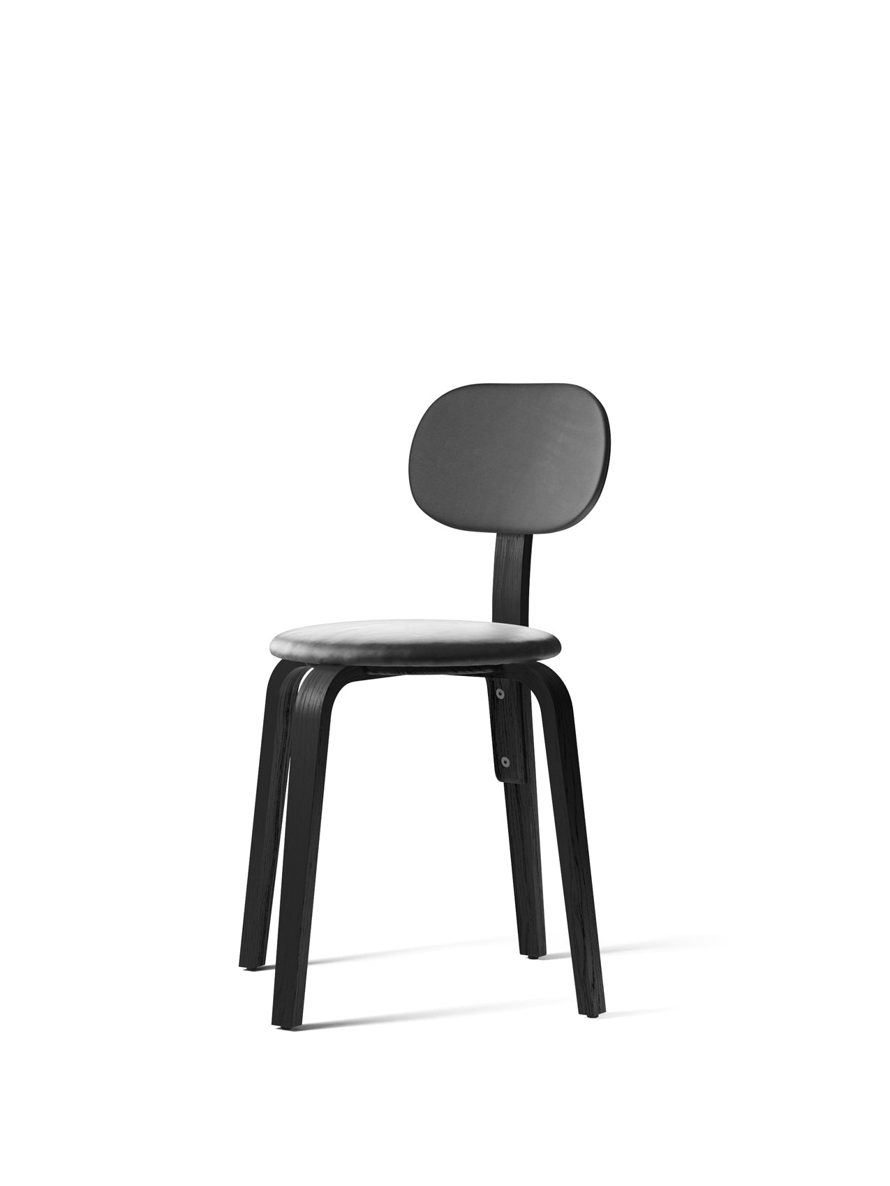 5709262042579 Afteroom Plus, Обеденный стул на деревянной основе, обитый LuceLight  - Вид №36