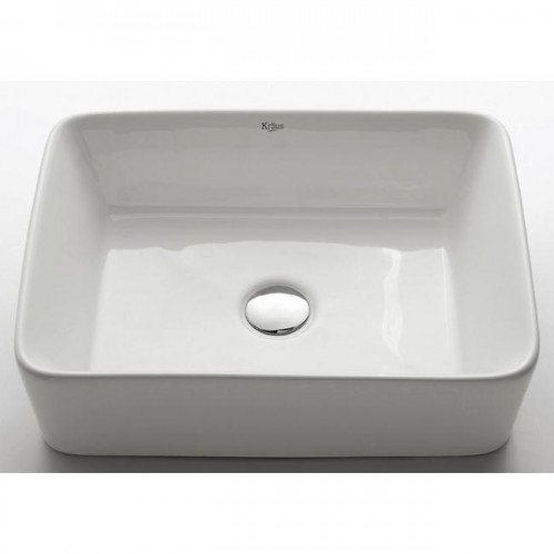 KCV121-KEF15000 Накладная раковина на столешницу  прямоугольная Krausru  - Вид №4