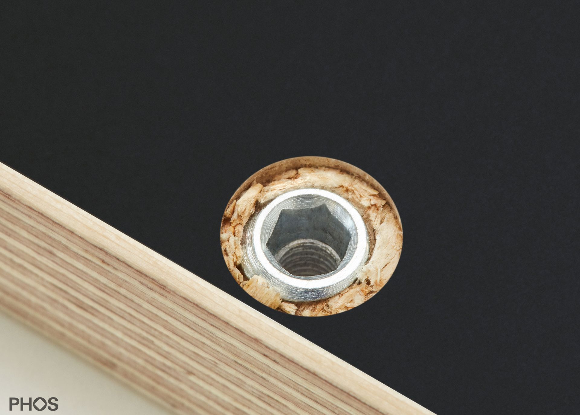 KATI-S2K-120x60-MS Стол Карлсруэ - письменный стол для детей - черный - 120 x 60 x 66 см PHOS  - Вид №5