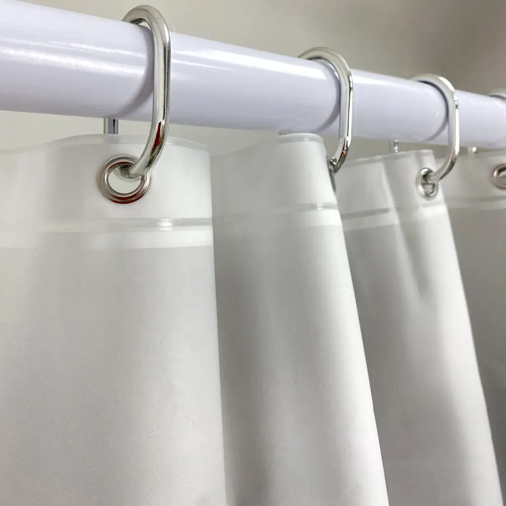 Штора для ванной Lemer Tramatza 180x180 см PEVA цвет белый/серый STLM-2033241 - Вид №2