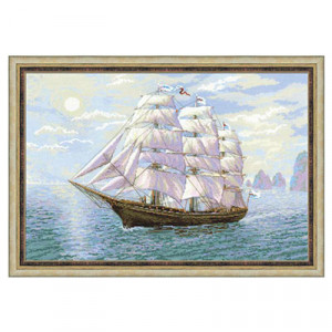 1356 Набор для вышивания Попутный ветер 60 х 40 см RIOLIS Сотвори Сама