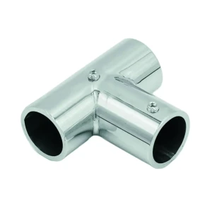 Соединитель 2-х труб 50 хром