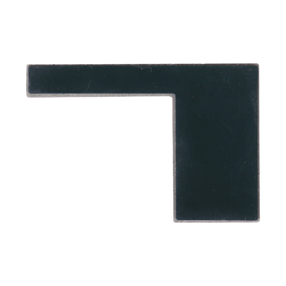 Дверная буква  «Г», 37х6х60 мм, матовое серебро LJPS0073 Public Steel Россия  - Вид №1