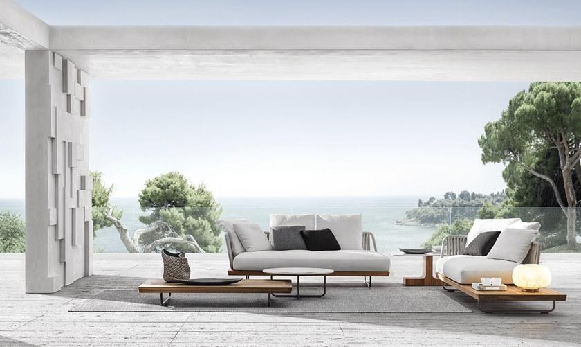 Minotti Модульный садовый диван на санках Sunray sun-id-1397866 - Вид №2