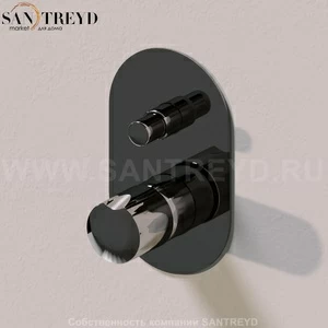 Flaminia FOLD Смеситель для душа или ванны с девиатором хромированный FL2081