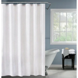 Штора для душа Swensa Istra - белая элегантность 180x180 см 89399573