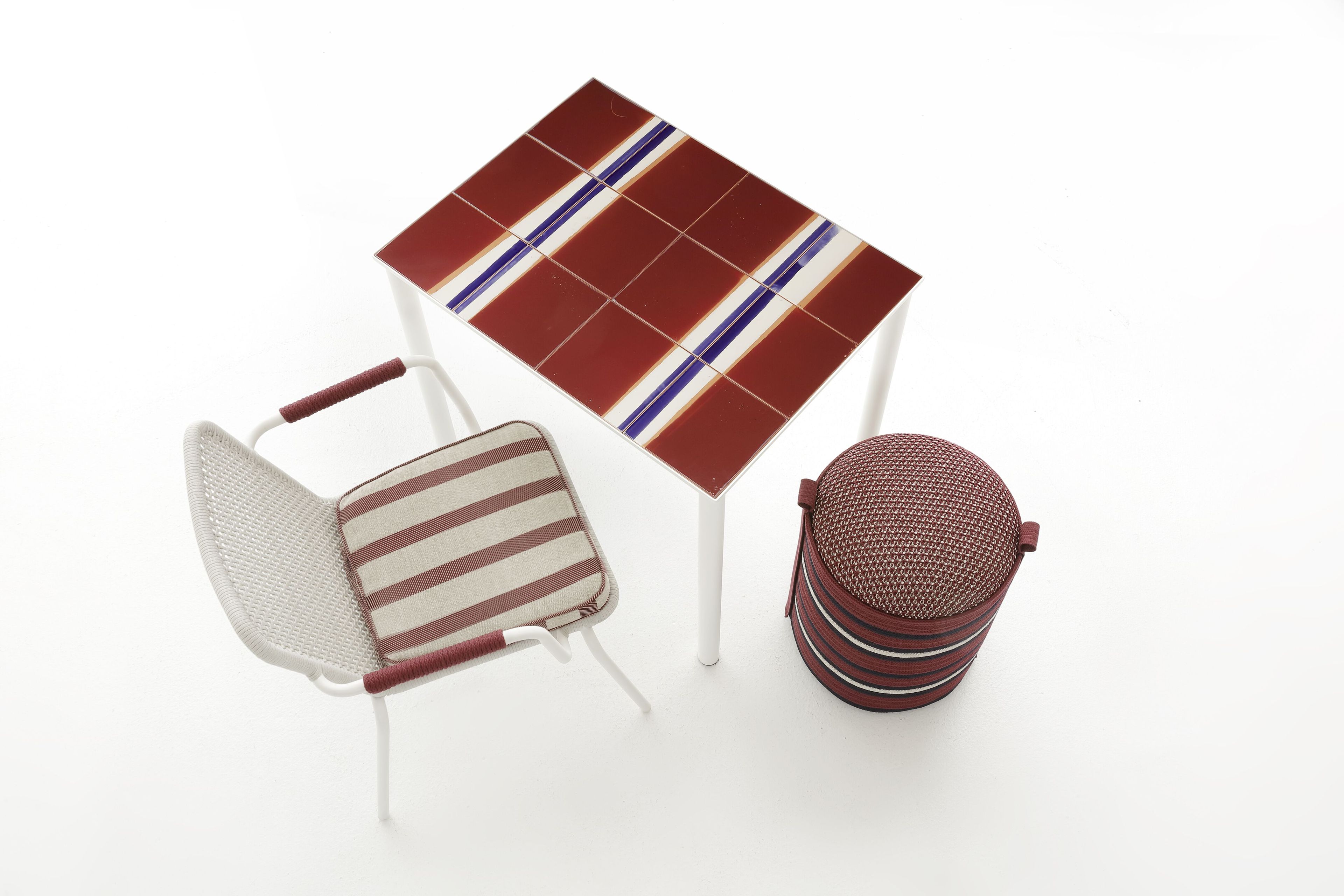 Ручная швейная наружная цилиндрическая пуфик Nodo Italia Antonio Marras + Nodo Italia ARCH-00069396 - Вид №16