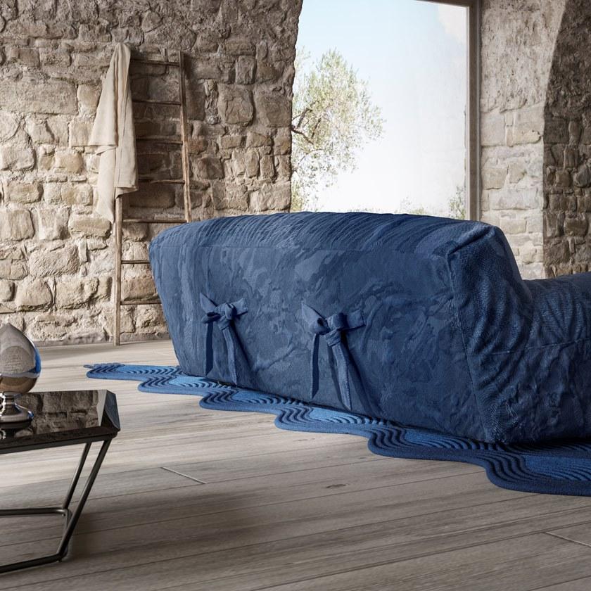 Natuzzi 3-х местный тканевый диван Argo sun-id-1427359 - Вид №4