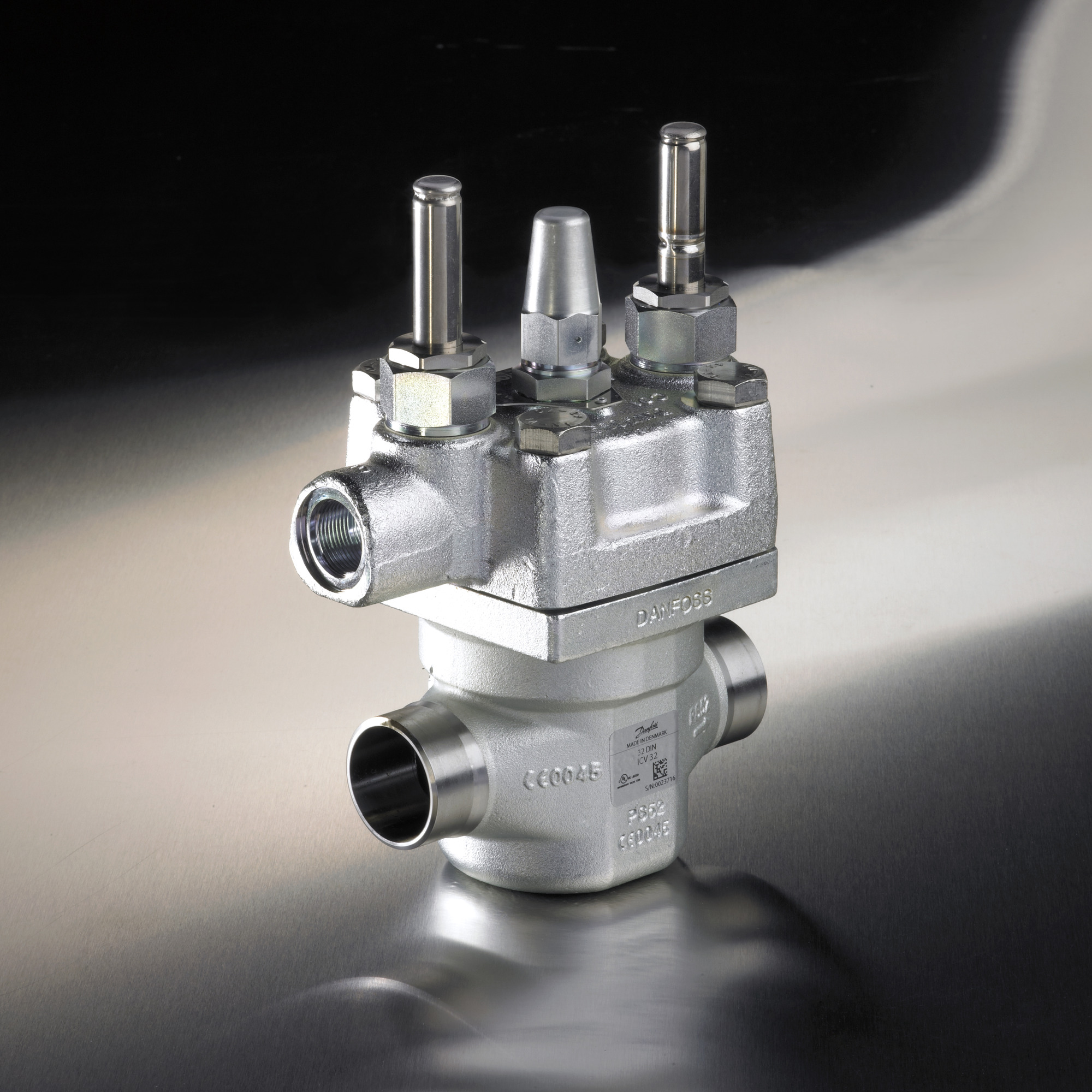 Danfoss ICLX — двухступенчатые клапаны ICLX 150 (D 150) Клапан соленоидный 027H7167  - Вид №7