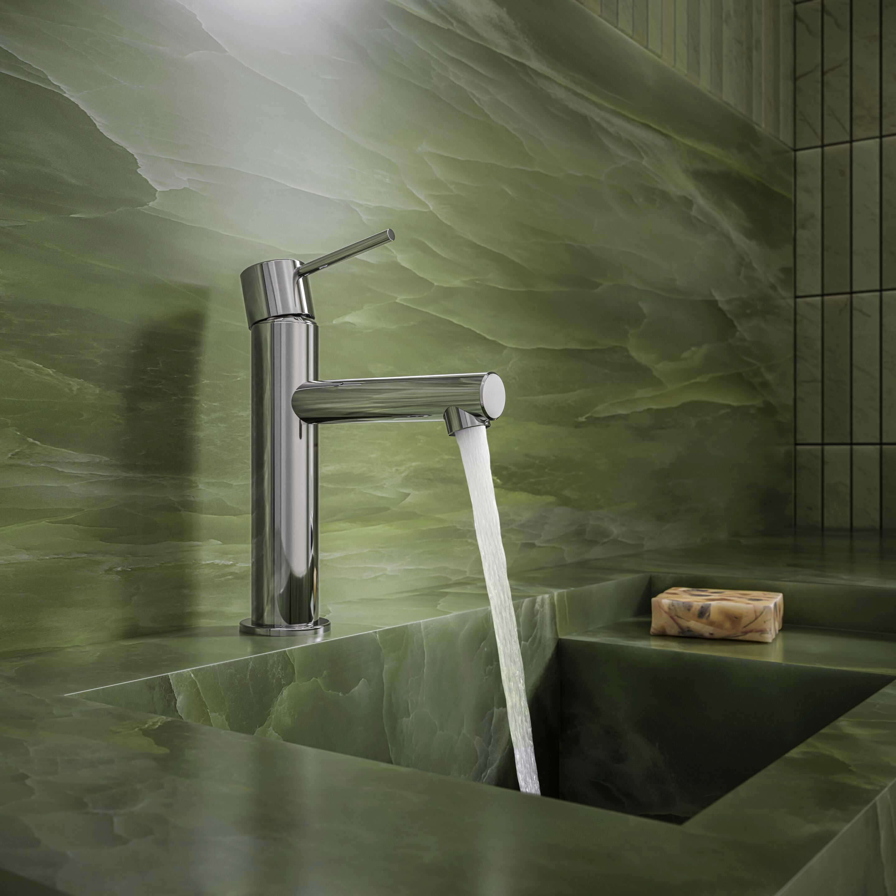 Однорычажный смеситель для раковины KWC ONO E ARCH-00065291 - Вид №4