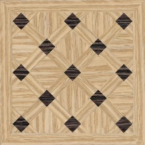 Напольное покрытие из дерева (инкрустация "wenge" из светлого дуба) ddez55 rc we Devon Devon INTARSIA