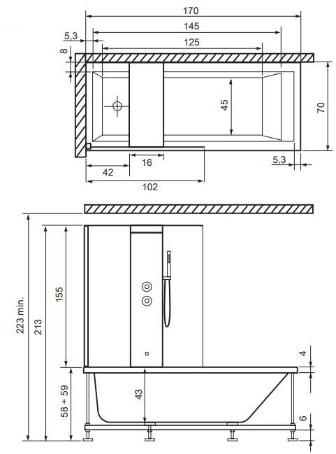 Gruppo Geromin Джакузи с душем Era sun-id-1477023 - Вид №4