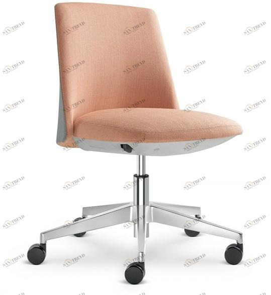 LD Seating Офисное кресло из ткани с 5 спицами на колесиках Melody design sun-id-1491948