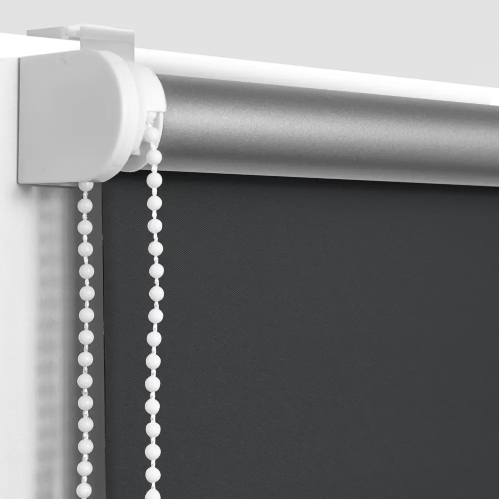 Штора рулонная блэкаут Эскар 50x160 см черная Black 1 BLACKOUT STLM-2089045 - Вид №2