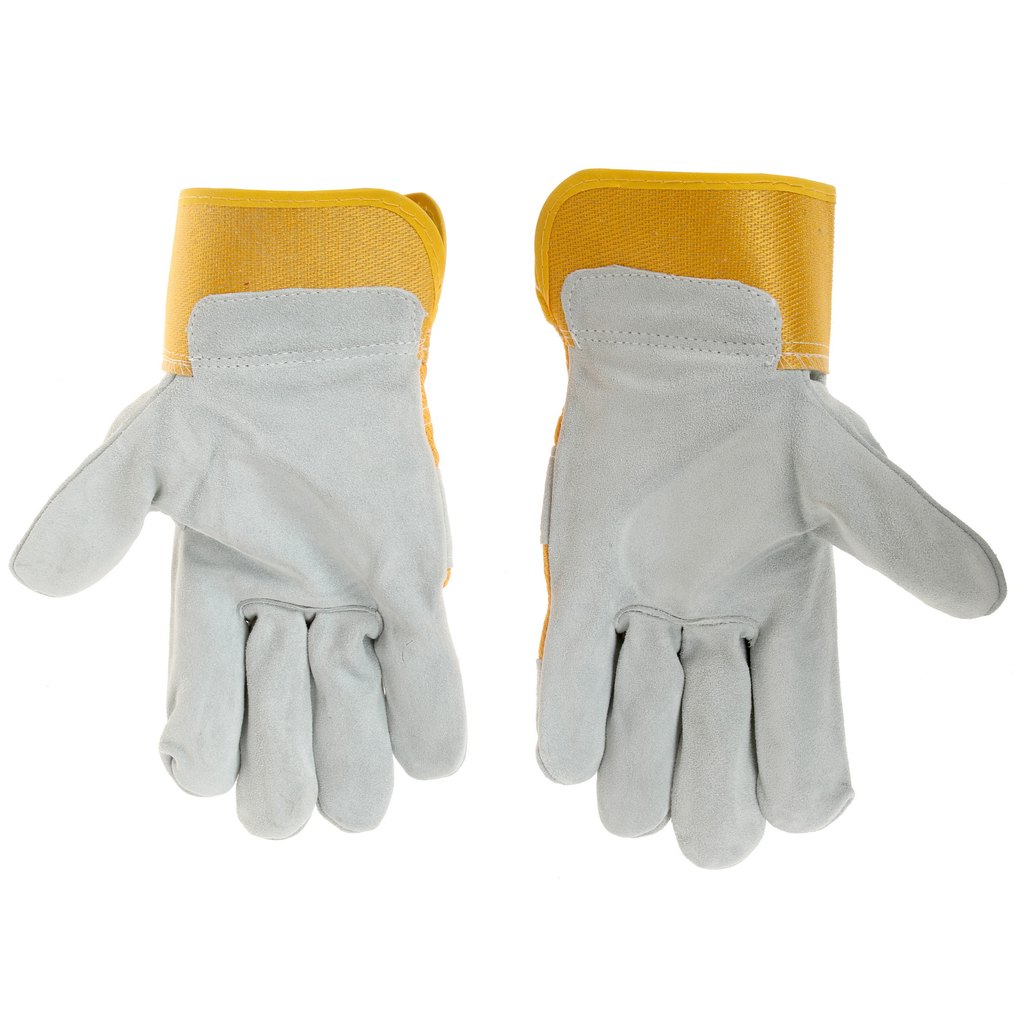 Перчатки спилковые/кожаные FinePower WGC0121 4814583 STDN-0066003 - Вид №1