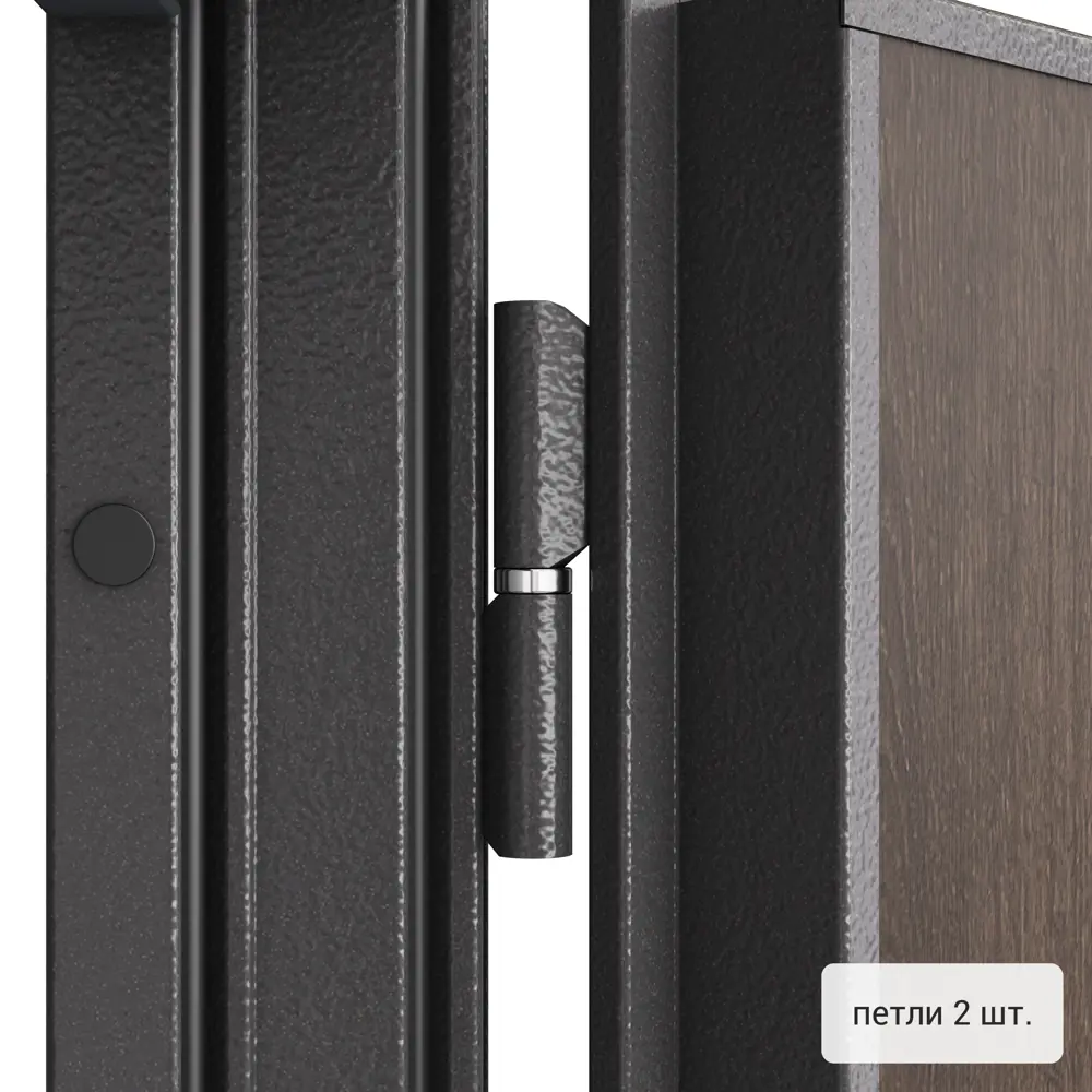 Дверь металлическая Контрол Мария, 880 мм, правая, цвет коричневый TOREX STLM-2184439 - Вид №6