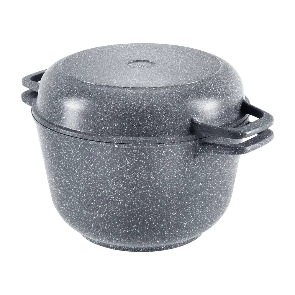 Казан Werner Letizia 51886 24 см алюминий с крышкой цвет серый STLM-2001385