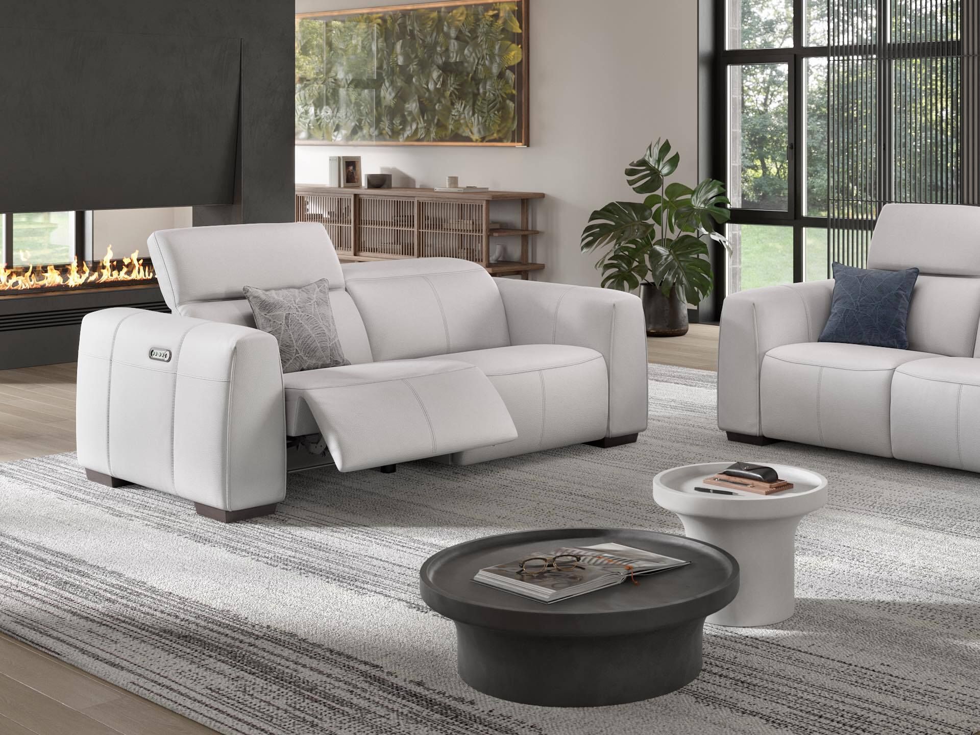 3-местный кожаный диван Sofanella тысячный ARCH-00145535 - Вид №1