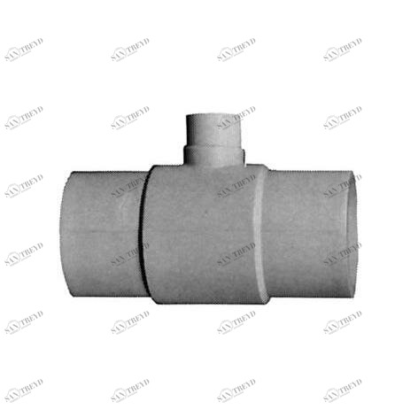 SANIT 612580 Тройник 90 °, ПП, 17 СДР, короткое, снижение 