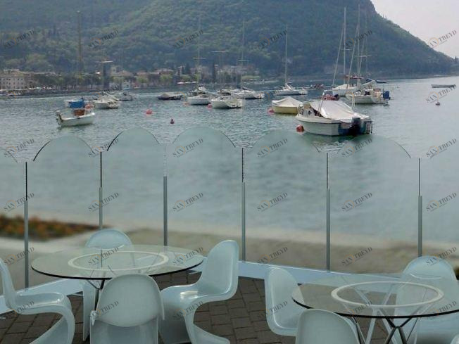 Metalglas Bonomi Модульный стеклянный экран  B-2820 